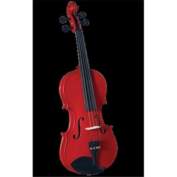 Saga Saga AB-05RD 1-8 Anton Breton Student Violin Outfit -  Red AB-05RD 1/8